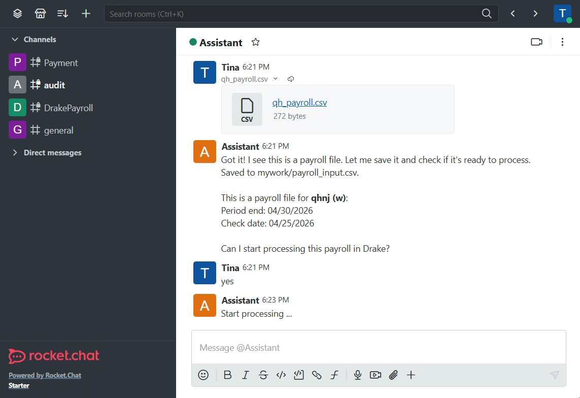 Rocket.Chat Integration